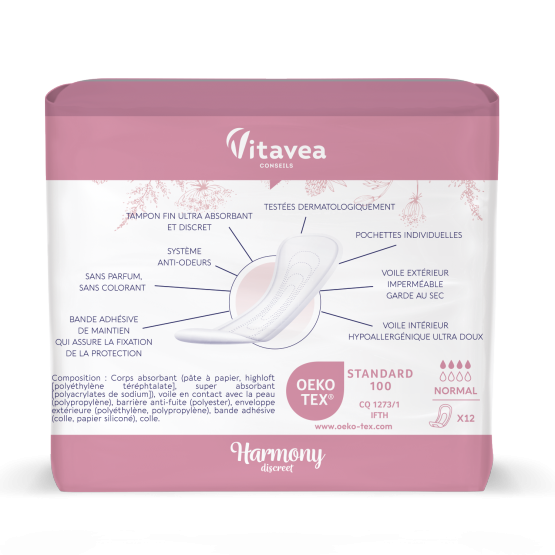 Harmony Discreet NORMAL - Protections urinaires